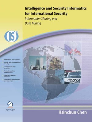 cover image of Intelligence and Security Informatics for International Security